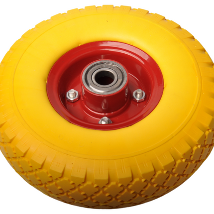 Cantonal Jeu de deux roues de chariot anti-fuite 3.00-4 - diamètre du moyeu 20 mm - longueur de moyeu 75 mm