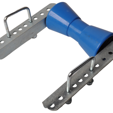 Cantonal Jeu de diabolos réglables - 200x85 mm - bleu - étrier 100x73 mm inclus - PE