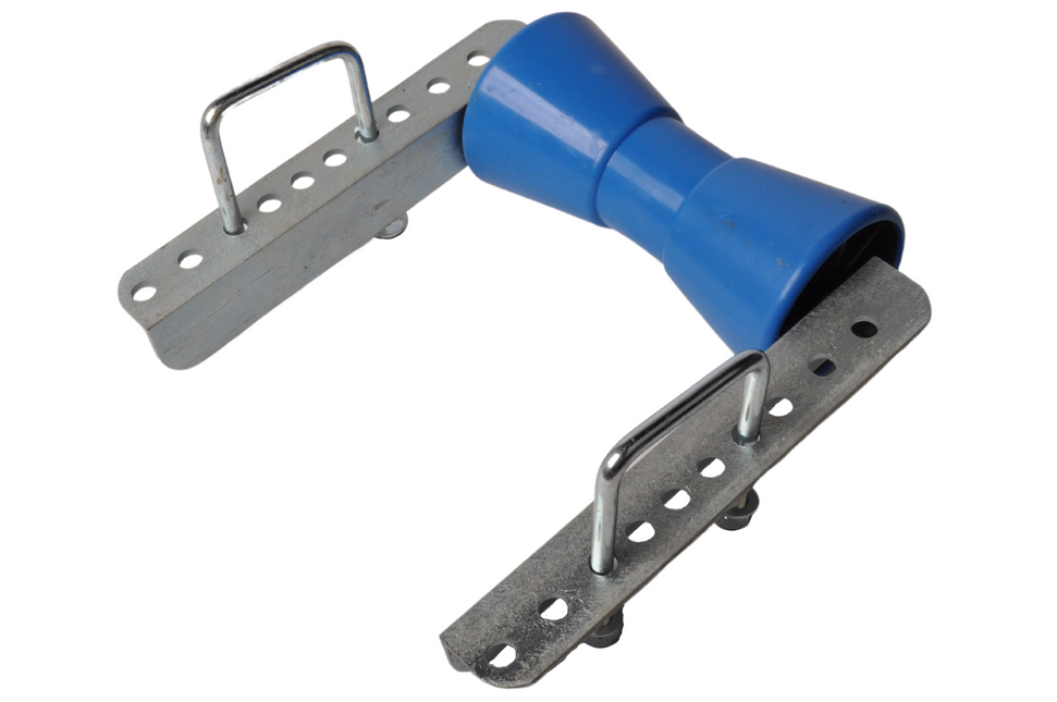 Cantonal Jeu de diabolos réglables - 200x85 mm - bleu - étrier 100x73 mm inclus - PE