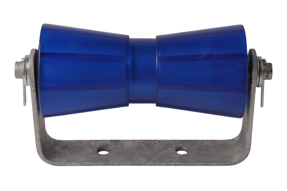 Cantonal Jeu de rouleaux de quille - 194x90 mm - bleu - complet sur support