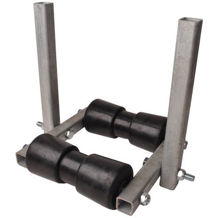 Cantonal Jeu de rouleaux de quille basculant - 183x85mm - manchon 30x30 mm - 2 pièces