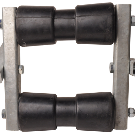 Cantonal Jeu de rouleaux de quille basculant - 183x85mm - manchon 30x30 mm - 2 pièces