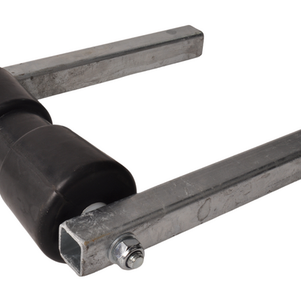 Cantonal Jeu de roulettes réglables - 183x85 mm - Tube 30x30x300 mm