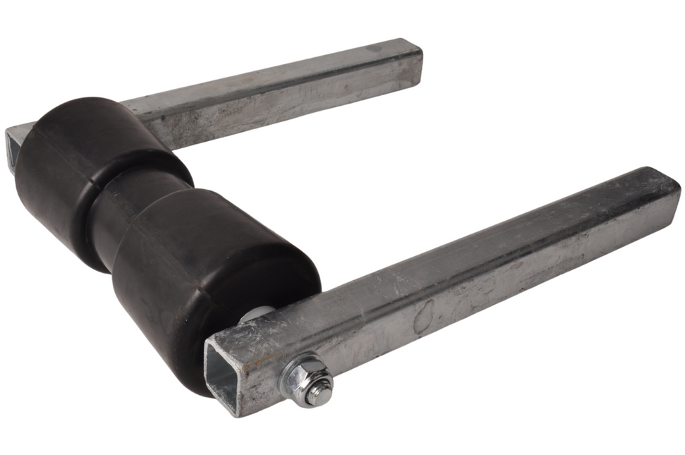Cantonal Jeu de roulettes réglables - 183x85 mm - Tube 30x30x300 mm