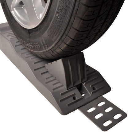Cantonal Kit complète de cales de montée 565x200x130 mm - avec cales de roue - 5000 kg capacité de charge maximale