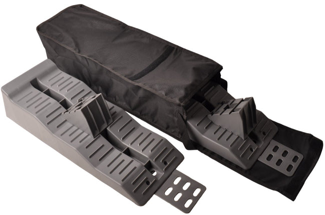 Cantonal Kit complète de cales de montée 565x200x130 mm - avec cales de roue - 5000 kg capacité de charge maximale