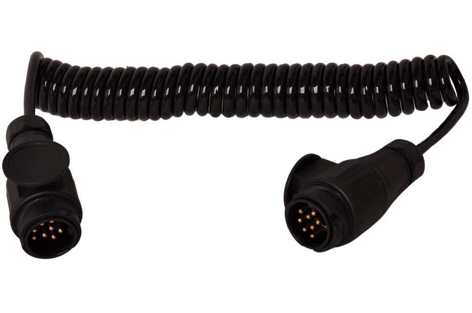 Cantonal Kit de conversion vers une prise avec câble spiralé - 13 broches - 8 pins