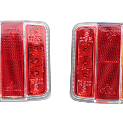 Cantonal Kit de feux arrière de remorque - Cantonal LED - 4 fonctions - 105x98x35 mm - connecteur 5 broches baïonnette