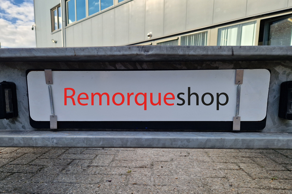 Cantonal Kit de serrage HA-CLIP avec ressorts - convient pour le montage de la plaque d'immatriculation verte