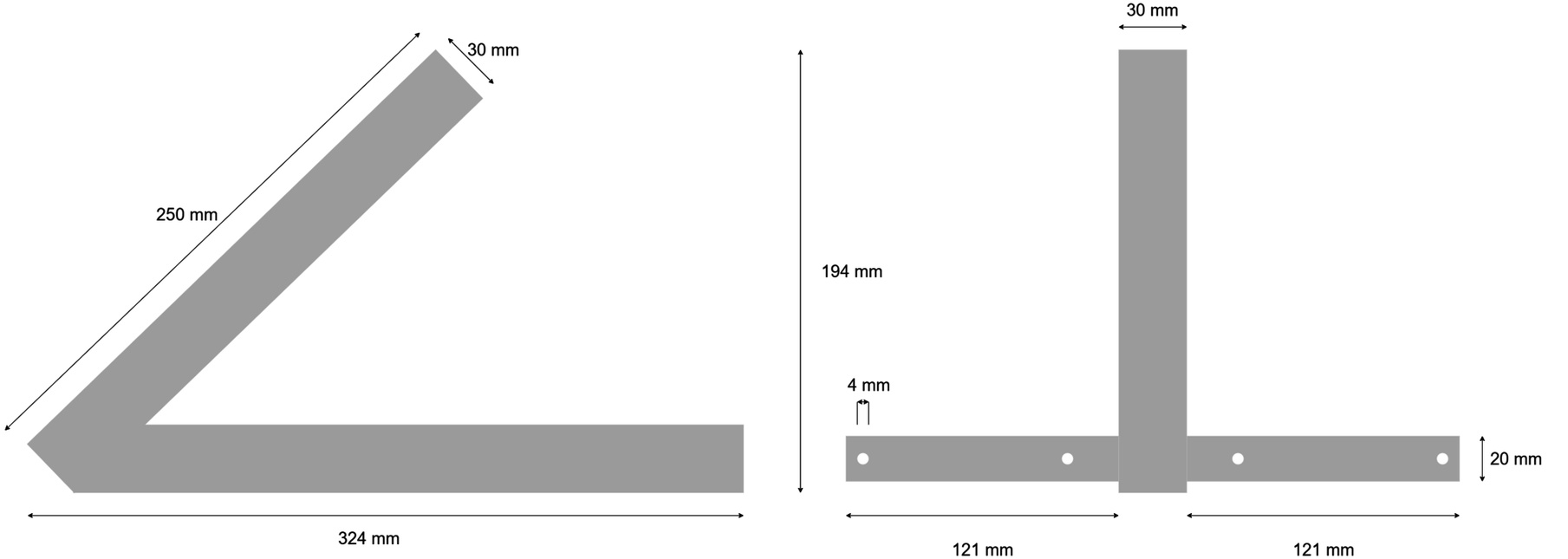Cantonal Kit de support/centrage double face pour rouleaux de feuilles