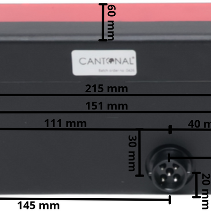 Cantonal Kit d’éclairage - Cantonal - câble principal de 5 mètres - 13 broches - Plug & Play