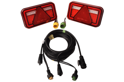 Cantonal Kit d'éclairage LED - Aspock Multiled 4 - étanche - certifié IP6K9K