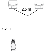 Cantonal Kit d'éclairage LED avec aimants avec 7,5 mètres de câble principal - 7 broches - idéal pour les remorques bateaux