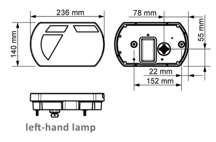 Cantonal Kit d'éclairage LED - Lucidity - 13 broches - incluant l'éclairage de balisage & résistances intégrées