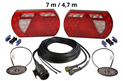 Cantonal Kit d'éclairage LED - Lucidity - 13 broches - incluant l'éclairage de balisage & résistances intégrées