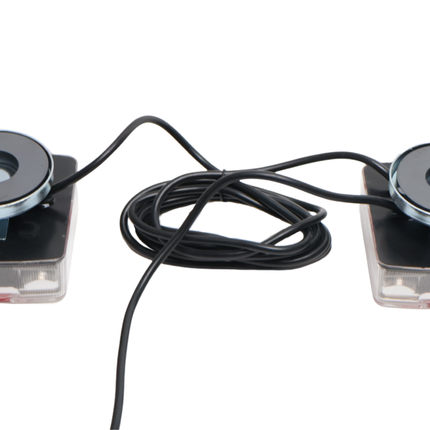 Cantonal Kit d’éclairage LED magnétique - 12 mètres de câble principal - 7 broches - idéal pour les remorques bateaux