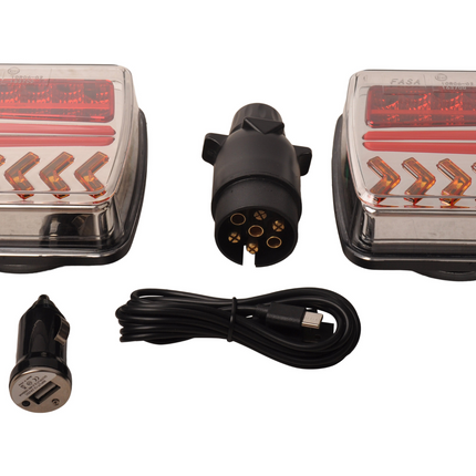 Cantonal Kit d’éclairage LED magnétique - 7 broches - Plug & Play - dynamique & sans fil