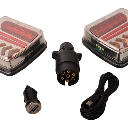 Cantonal Kit d’éclairage LED magnétique - 7 broches - Plug & Play - dynamique & sans fil
