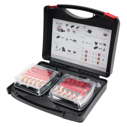 Cantonal Kit d’éclairage LED magnétique - 7 broches - Plug & Play - dynamique & sans fil