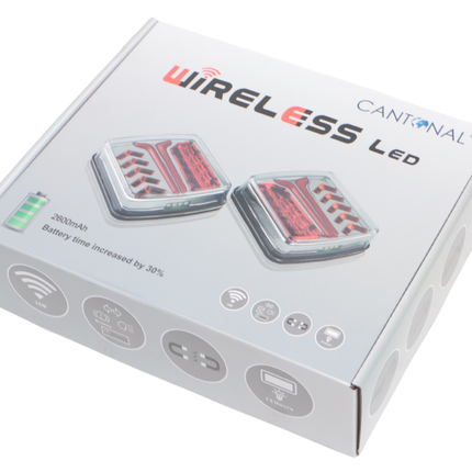 Cantonal Kit d’éclairage LED magnétique - 7 broches - Plug & Play - dynamique & sans fil