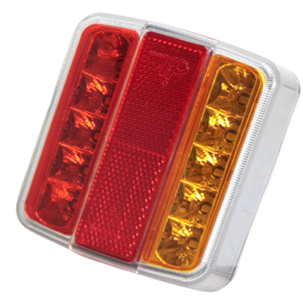 Cantonal Kit d’éclairage LED magnétique - 7,5 mètres de câble principal - 7 broches - Plug & Play - idéal pour les remorques bateau