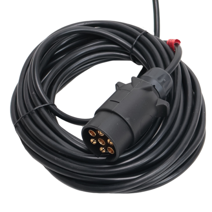Cantonal Kit d’éclairage LED magnétique - 7,5 mètres de câble principal - 7 broches - Plug & Play - idéal pour les remorques bateau