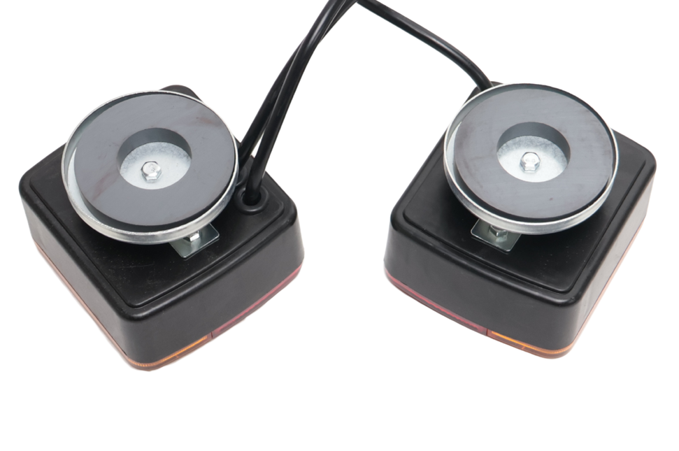 Cantonal Kit d’éclairage magnétique - 7,5 mètres - 7 broches - idéal pour les remorques bateau