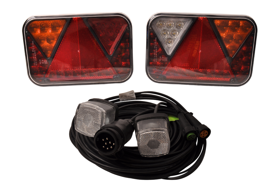 Cantonal Kit LED Fristom - 13 broches - incluant des feux de marquage & des résistances intégrées - choisissez le câble principal souhaité