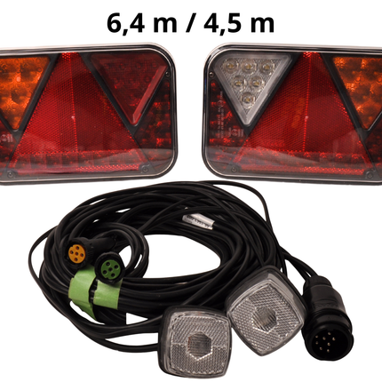 Cantonal Kit LED Fristom - 13 broches - incluant des feux de marquage & des résistances intégrées - choisissez le câble principal souhaité