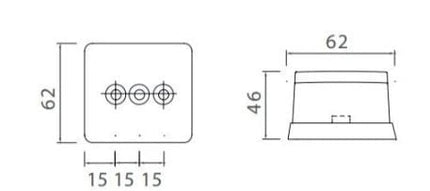 Cantonal Kit LED Fristom - 13 broches - incluant des feux de marquage & des résistances intégrées - choisissez le câble principal souhaité