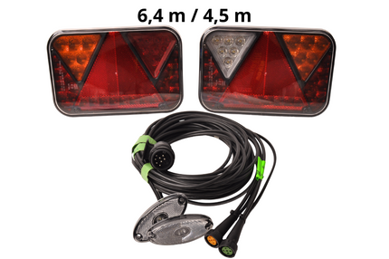 Cantonal Kit LED Fristom - 13 broches - incluant des feux de marquage & des résistances intégrées - choisissez le câble principal souhaité