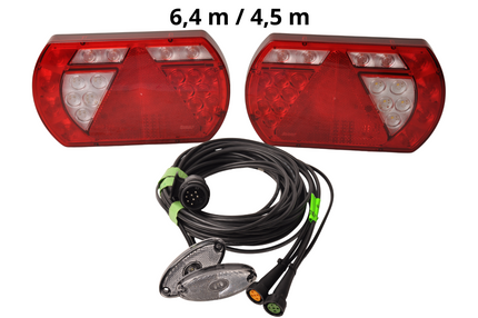 Cantonal Kit LED Lucidity - 13 broches - incluant l'éclairage de balisage  & résistances intégrées - choisissez le câble principal souhaité