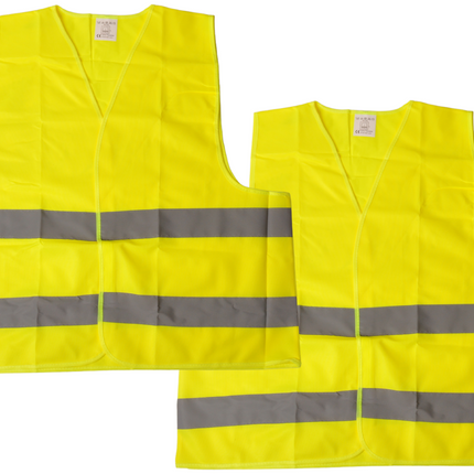 Cantonal Kit sécurité routière – avec gilets de sécurité et triangle de signalisation