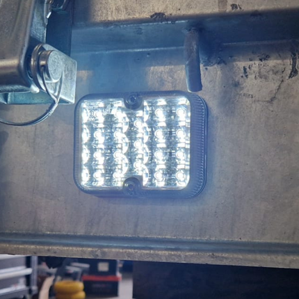 Cantonal Lot de 2 feux de recul à LED - 100x80x28 mm - LED