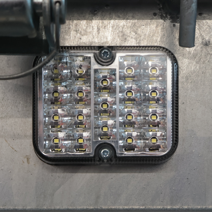 Cantonal Lot de 2 feux de recul à LED - 100x80x28 mm - LED