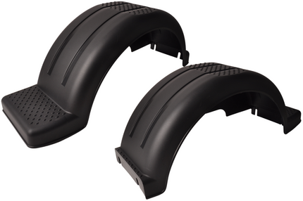 Cantonal Lot de 2 Garde boue -  830x240x310 mm