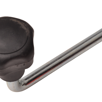 Cantonal Manivelle de roue d'appui pour roue d'appui automatique - 17 mm