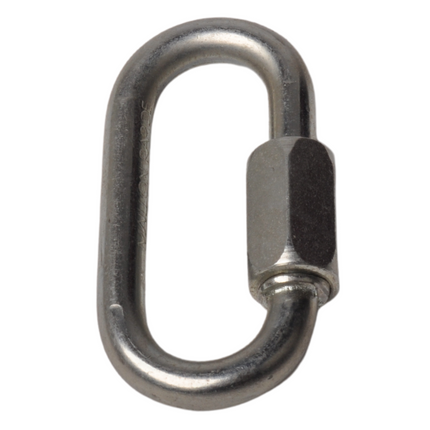 Cantonal Mousqueton ovale 6 mm