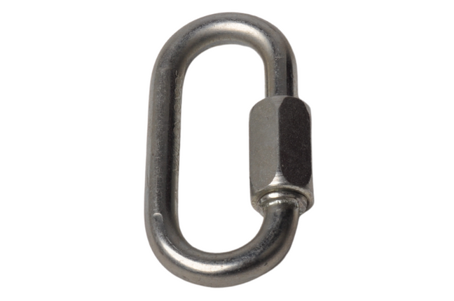 Cantonal Mousqueton ovale 6 mm