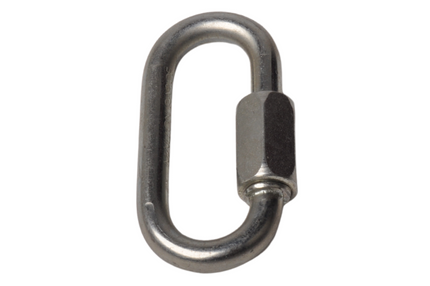 Cantonal Mousqueton ovale 6 mm