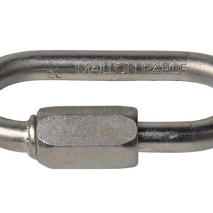 Cantonal Mousqueton ovale 6 mm