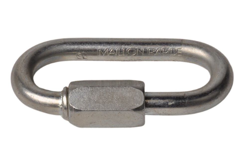 Cantonal Mousqueton ovale 6 mm