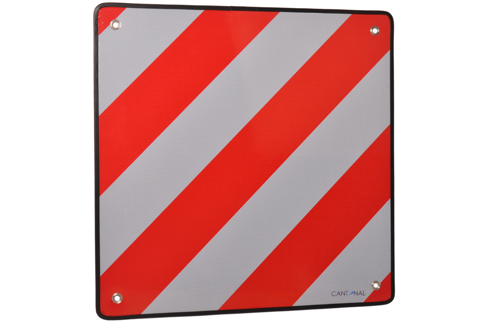 Cantonal Panneau de signalisation de charge 50 x 50 cm – aluminium