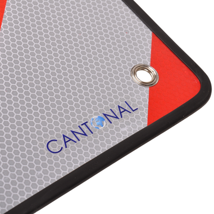 Cantonal Panneau de signalisation de charge 50 x 50 cm – aluminium