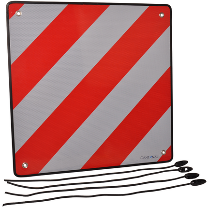 Cantonal Panneau de signalisation de charge 50 x 50 cm – aluminium