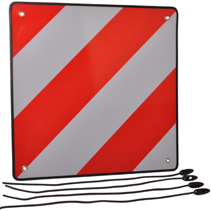 Cantonal Panneau de signalisation de charge 50 x 50 cm – aluminium