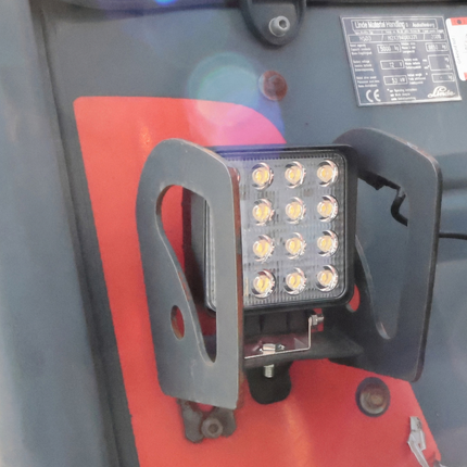 Cantonal Phare de travail LED premium - LEDs 16W - 10-30V - 1500 lumen - kit de montage inclus