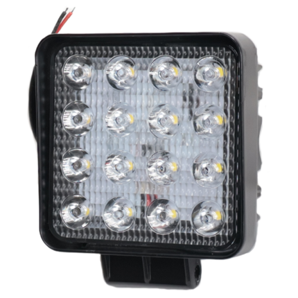 Cantonal Phare de travail remorque - 20W LEDS - 12-80V - 1800 lumen - inclus kit de montage
