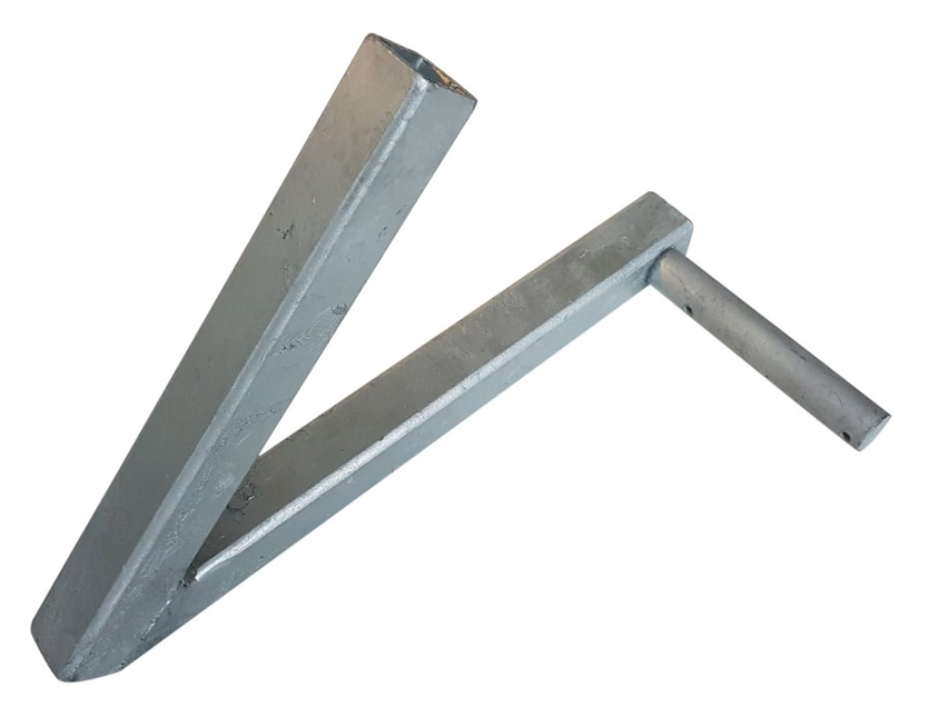 Cantonal Pied de support/centrage unilatéral pour Galets - droite