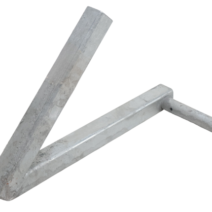 Cantonal Pied de support/centrage unilatéral pour Galets - droite